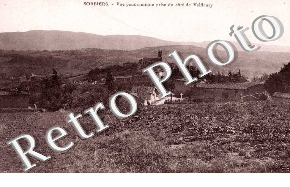 Vue Panoramique prise du Cote de Valfleury