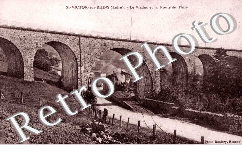 le Viaduc et la Route de Thizy