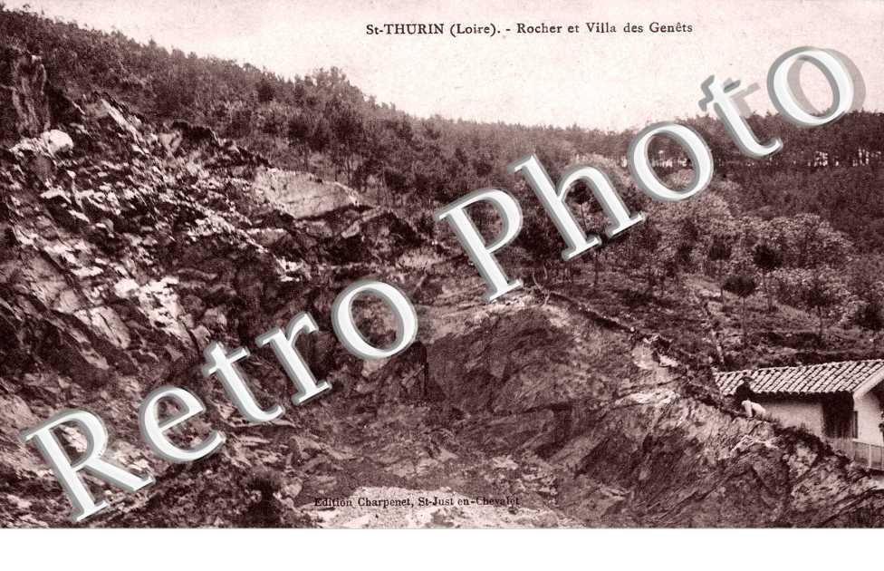Rocher et Villa des Genets