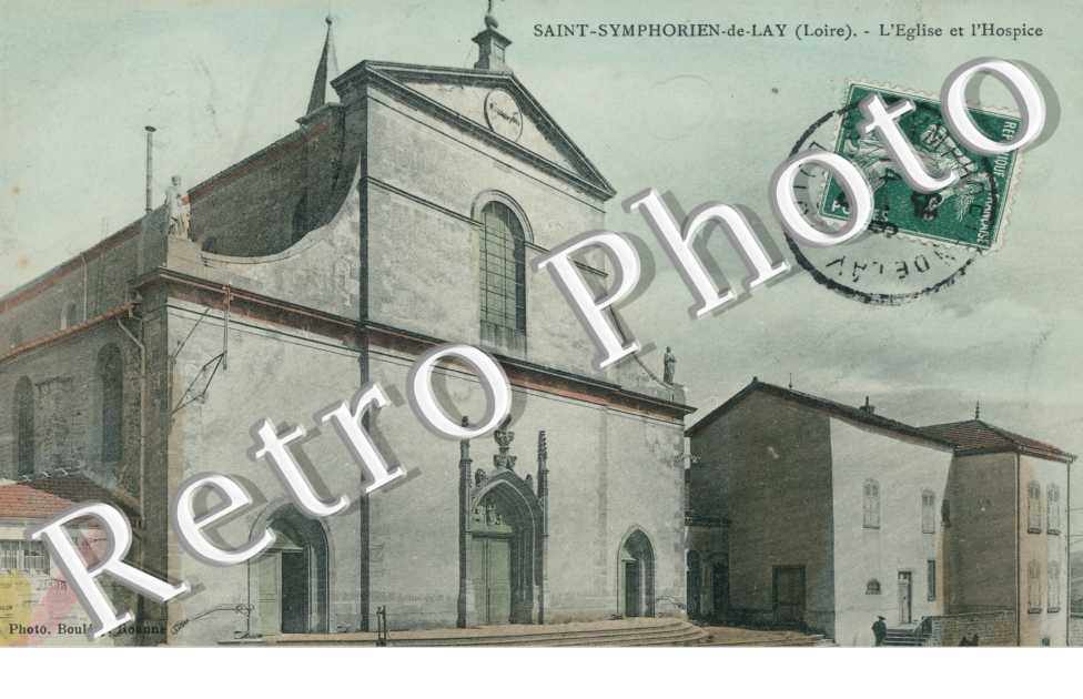 l'eglise et l'hospice (couleur)