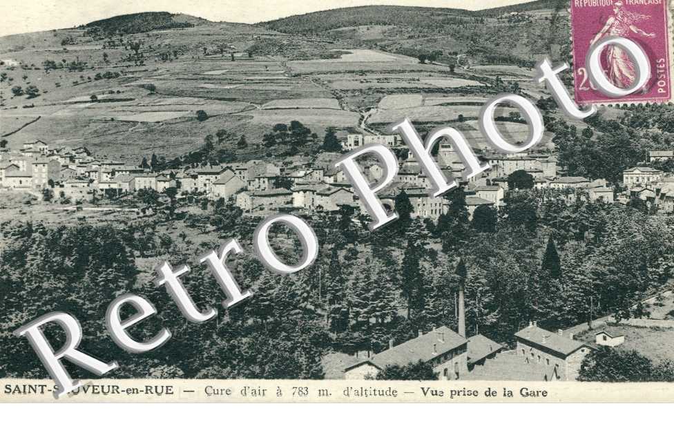 Vue prise de la Gare