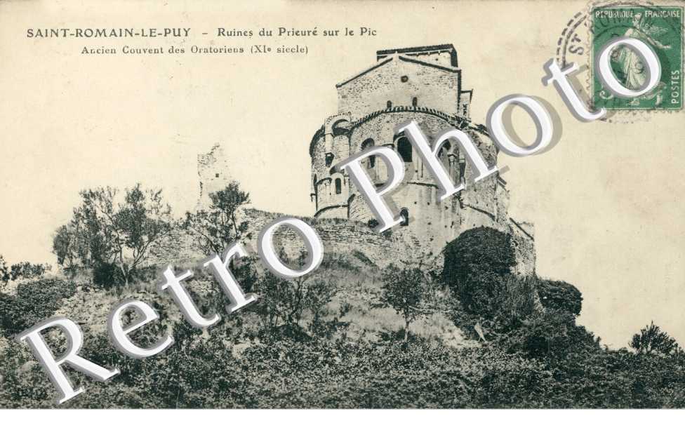 Ruines du Prieure sur le Pic, ancien Couvent des Oratories XI