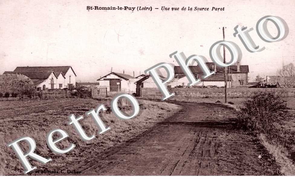 une vue de la source parot