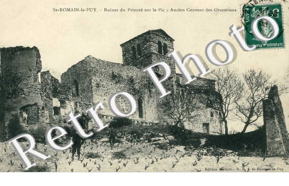 Ruines du Prieure sur le Pic, ancien Couvent des Oratories XI