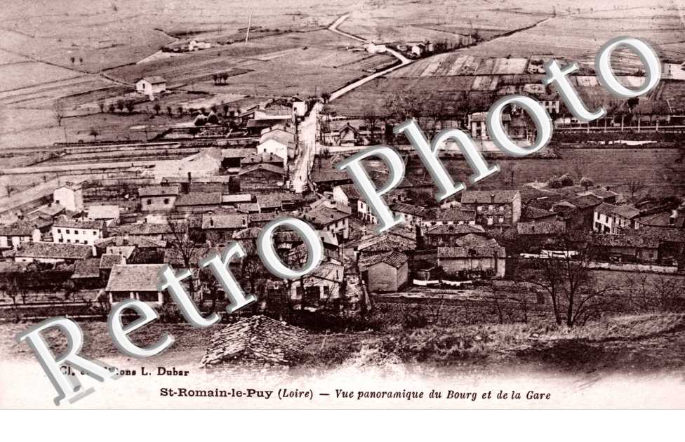 Vue de la Gare et du Bourg