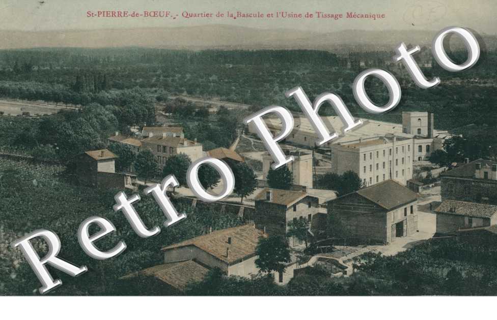 le Quartier de la Bascule et l'Usine de Tissage Mecanique
