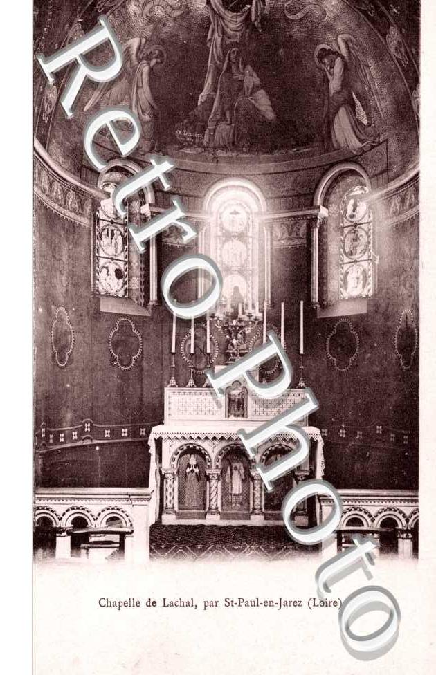 Interieur de la Chapelle de Lachal