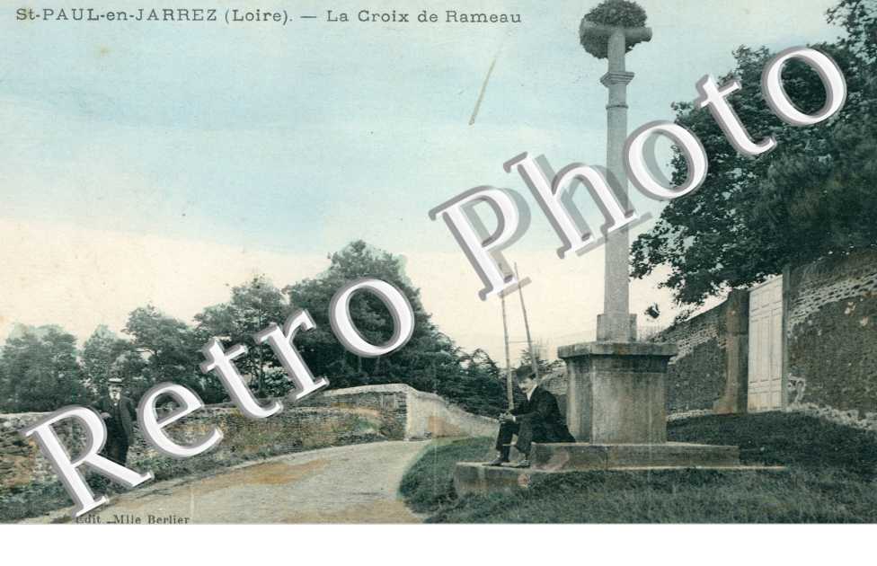 la croix de Rameau - carte couleur