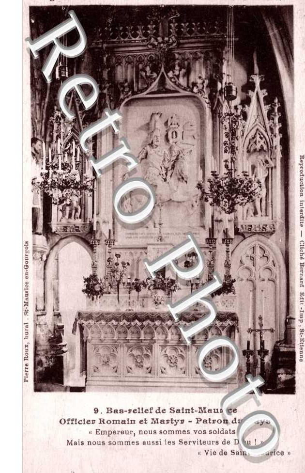 Bas Relief de Saint Maurice