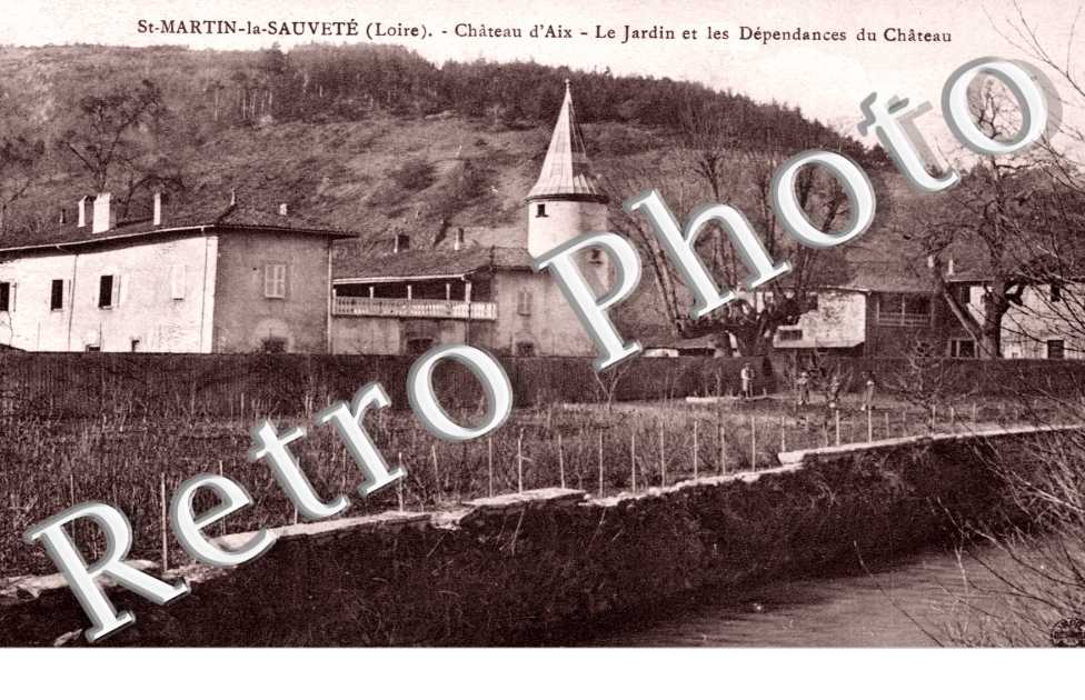 Château d'Aix - Le jardin et les dépendances du Château