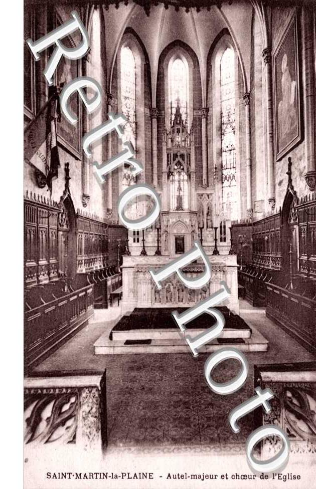 Autel Majeur et Choeur de l'Eglise