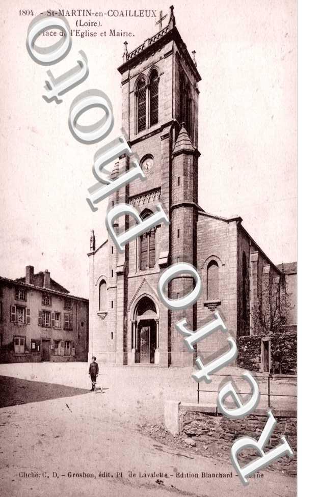 place de l'eglise et mairie