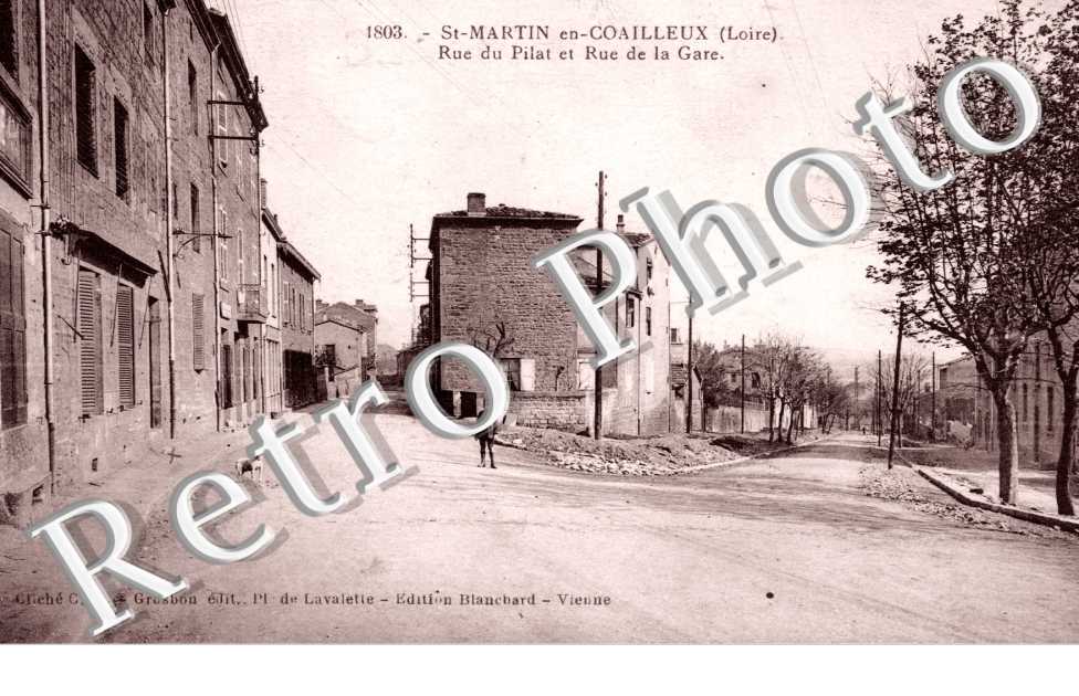 rue du Pilat et rue de la Gare