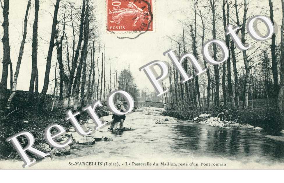 la passerelle du Maillon , reste d'un pont romain