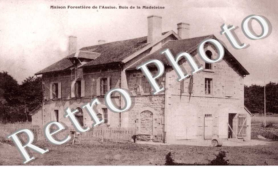 Maison Forestiere de l'Assise, Bois de la Madeleine