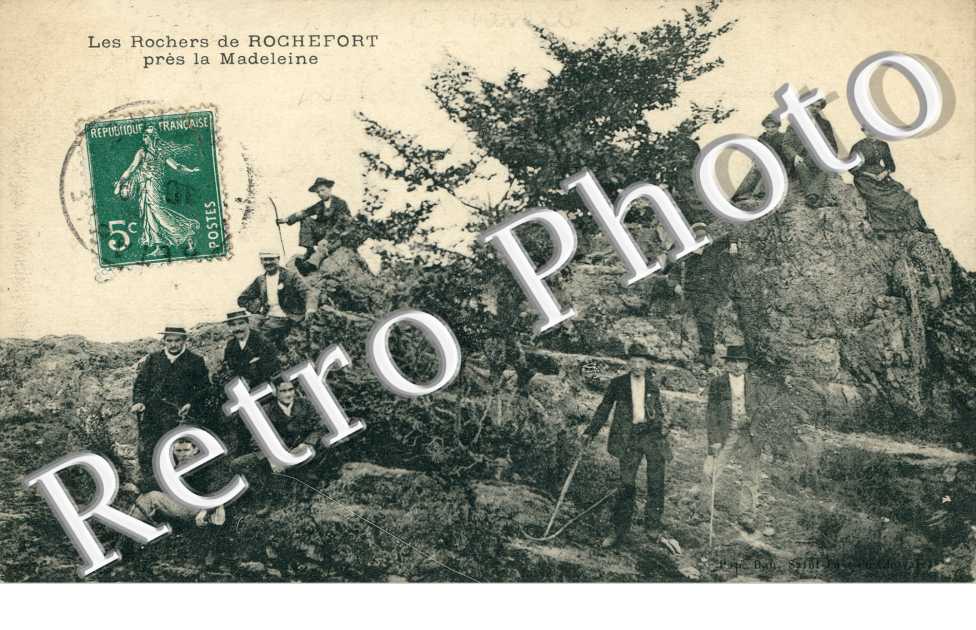 les rochers de Rochefort pres La Madeleine