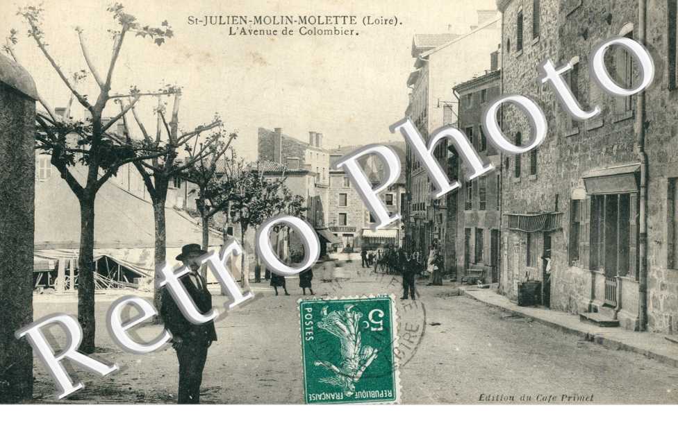 L'avenue de Colombier