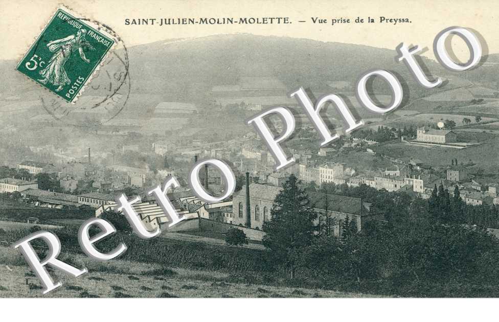 Vue prise de la Preyssa