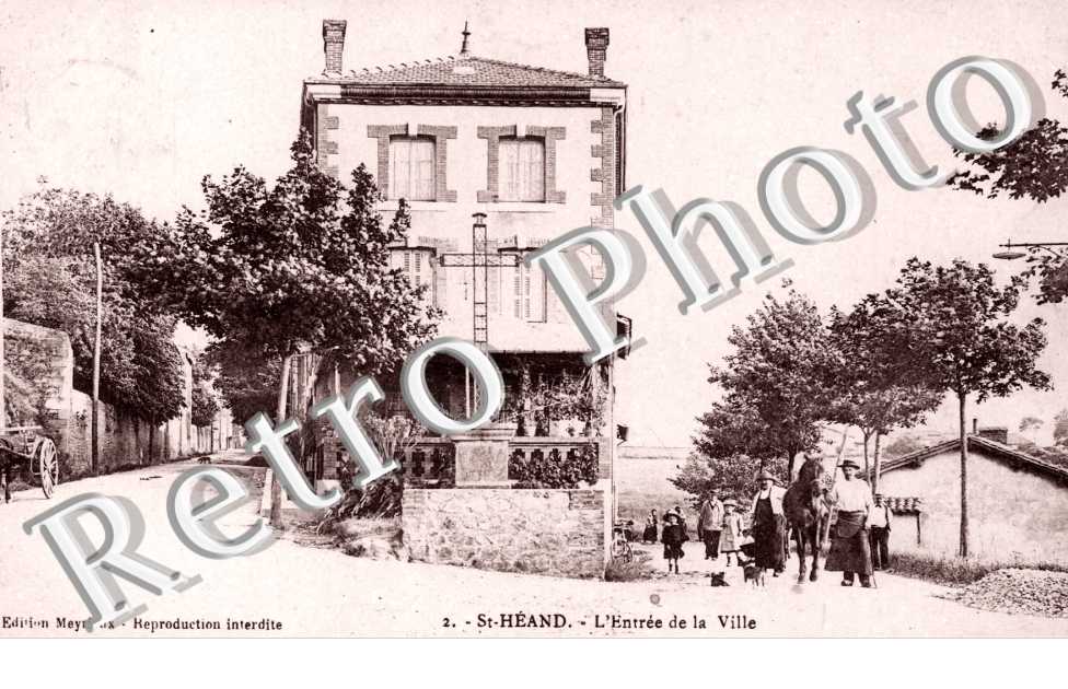l'entree de la ville