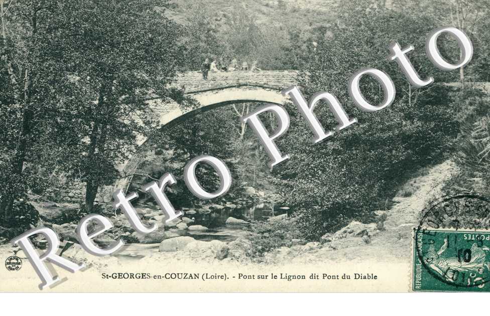 Pont sur le Lignon dit Pont du Diable