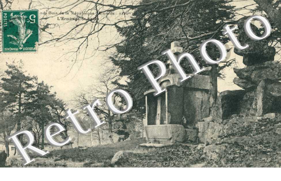 Bois de la République - l'ermitage Saint-Agnes
