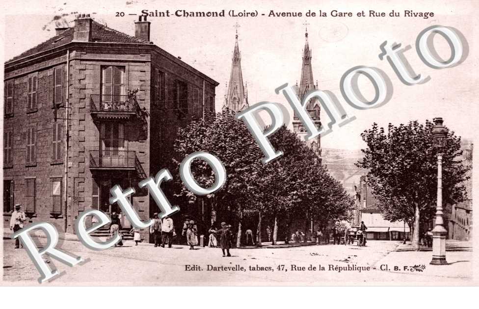 Avenue de la Gare et Rue du Rivage