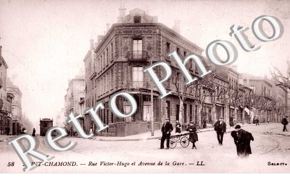 Rue Victor-Hugo et Avenue de la Gare