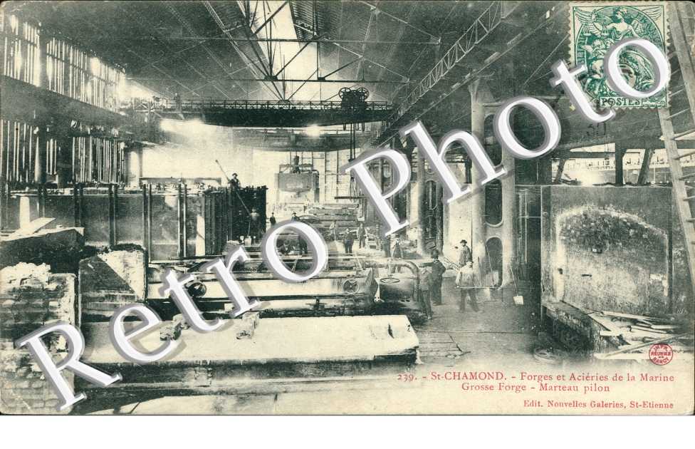 Forges et Acieries de la Marine, Grosse Forge, Marteau Pilon
