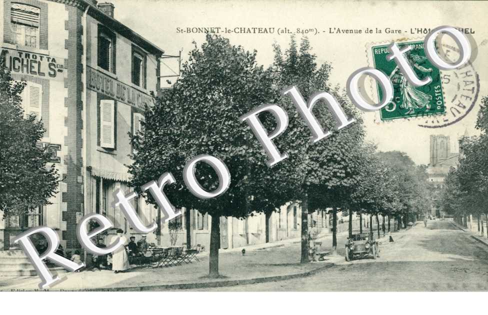 l'Avenue de la Gare, l'Hotel Michel