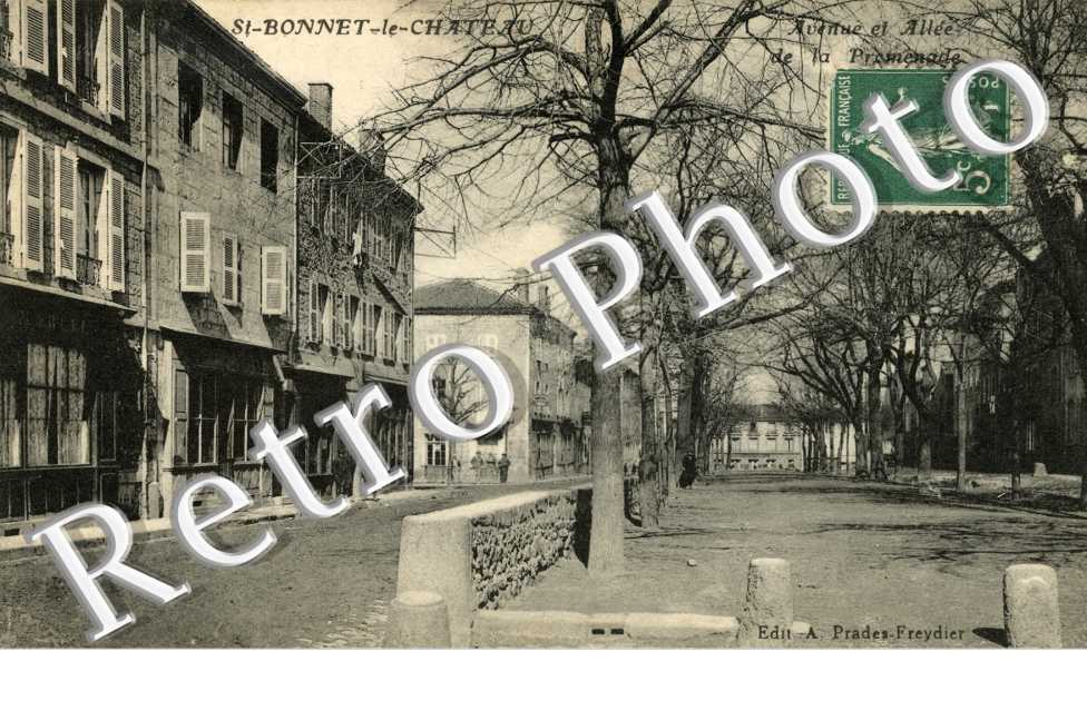 avenue et allee de la promenade