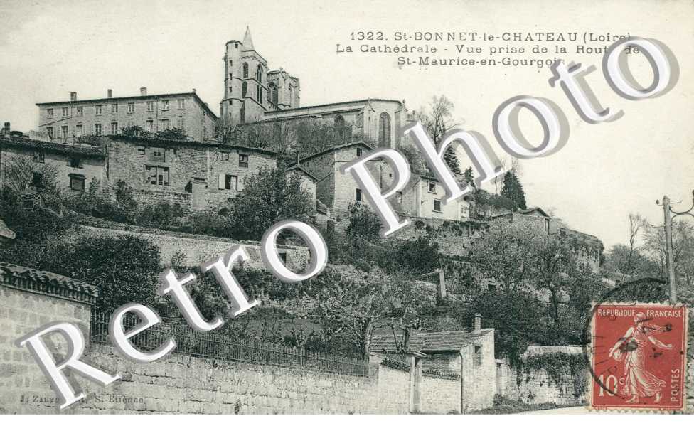 la Cathedrale, Vue prise de la Route de Saint-Maurice-en-Gourgois
