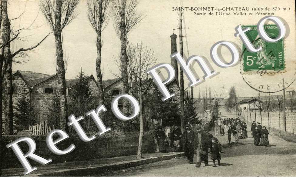 sortie de l'usine vallat et peronnet