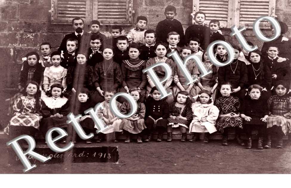 (photo de classe, 1913)