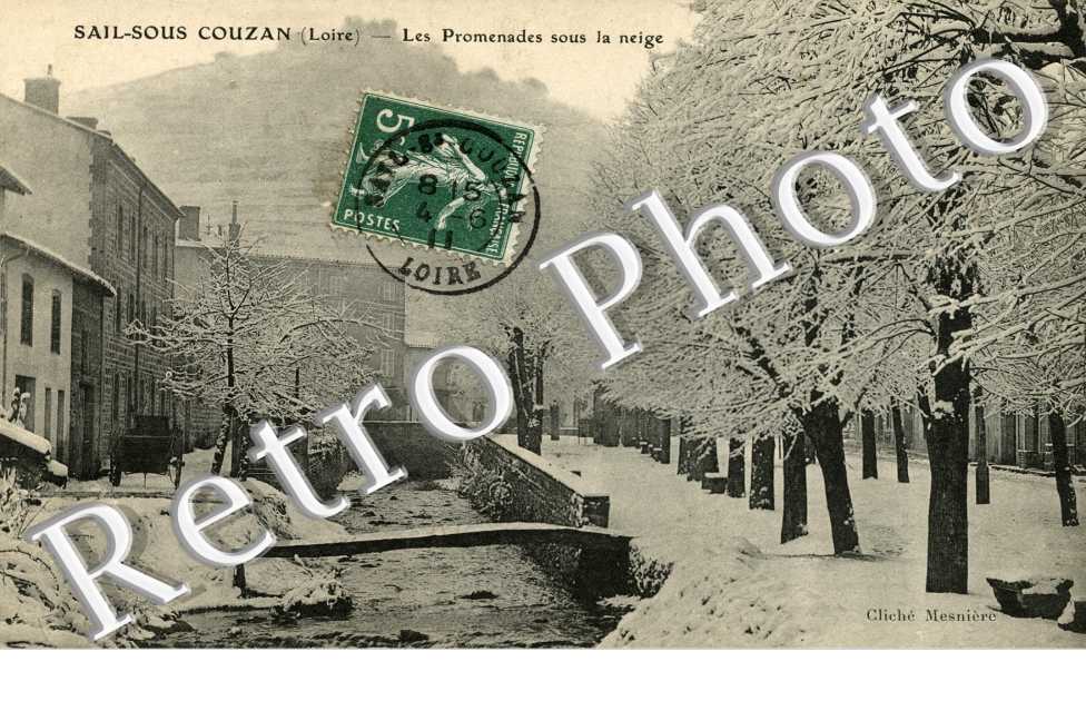 les promenades sous la neige