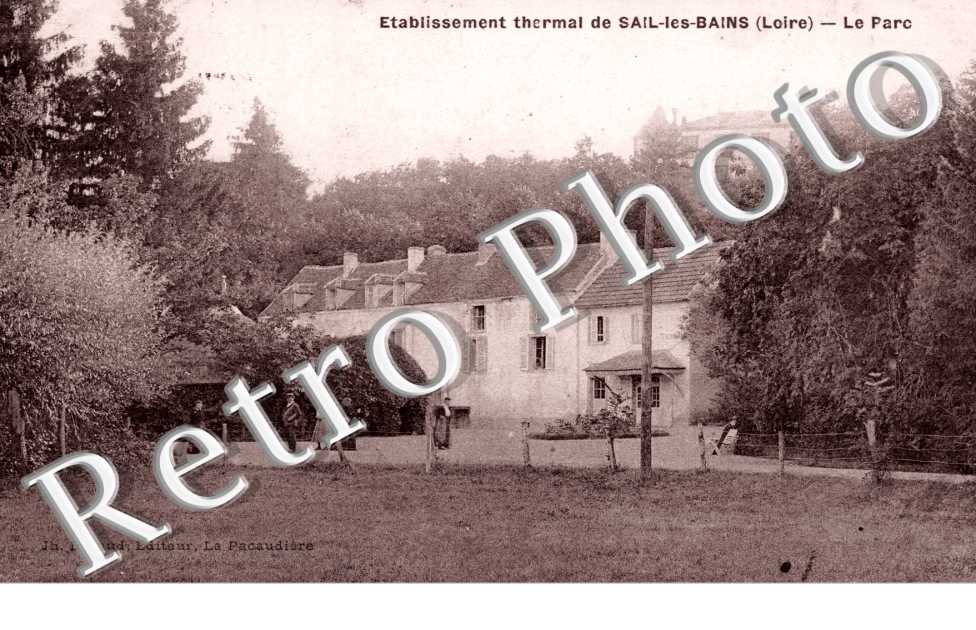 Etablissement Thermal, le parc