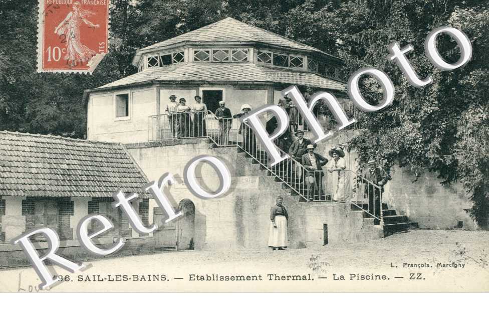 Etablissement Thermal, la Piscine