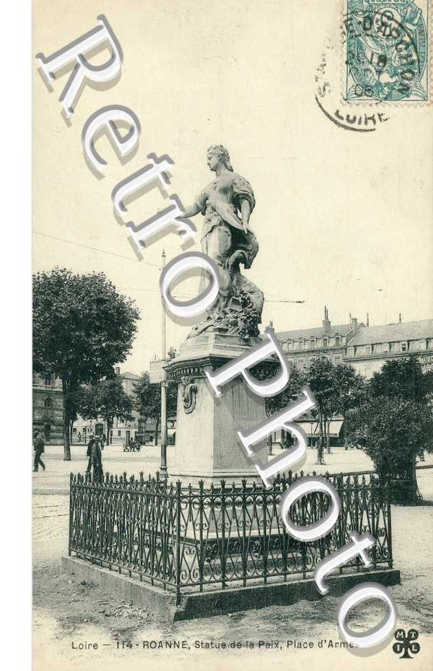 Statue de la Paix, Place d'Armes