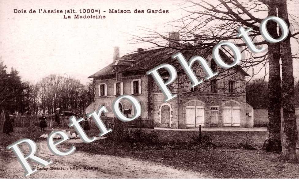 Bois de l'Assise, Maison des Gardes, la Madeleine