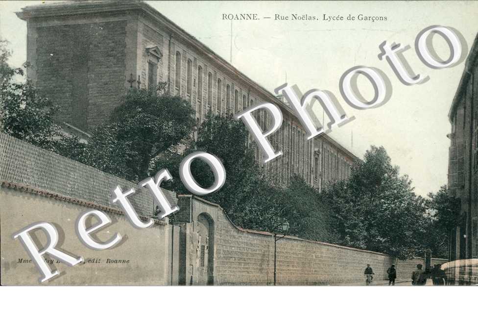 rue Noëlas, lycee de garcons (couleur)
