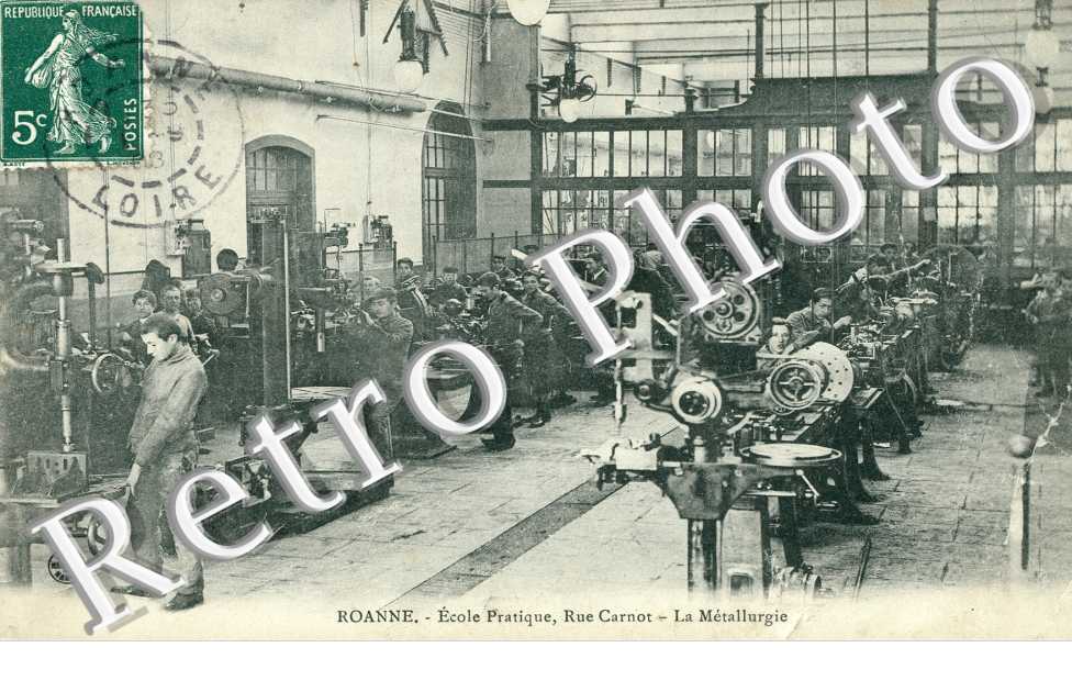 ecole pratique rue carnot, la metallurgie
