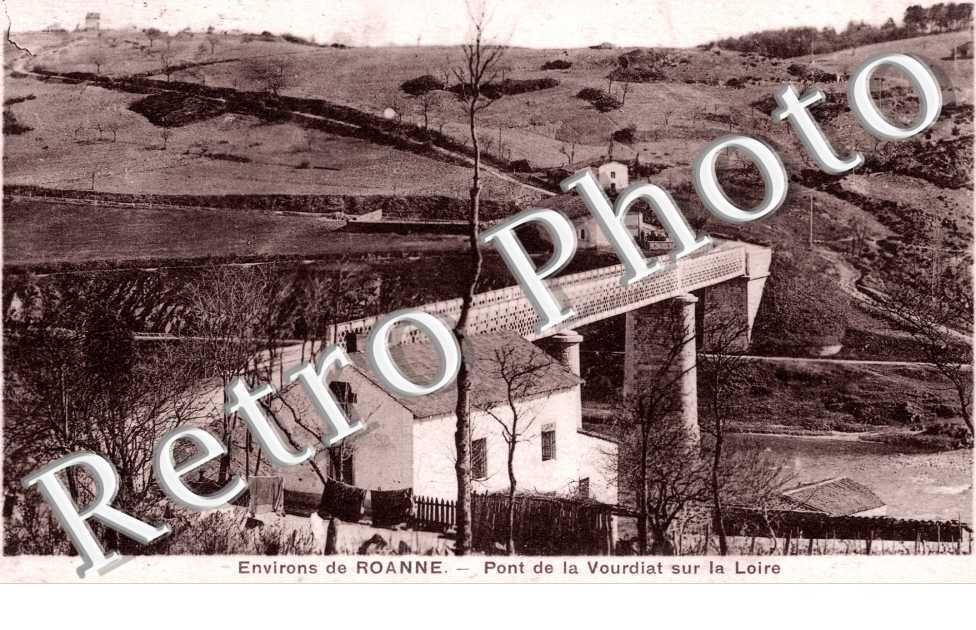 Pont de la Vourdiat sur la Loire
