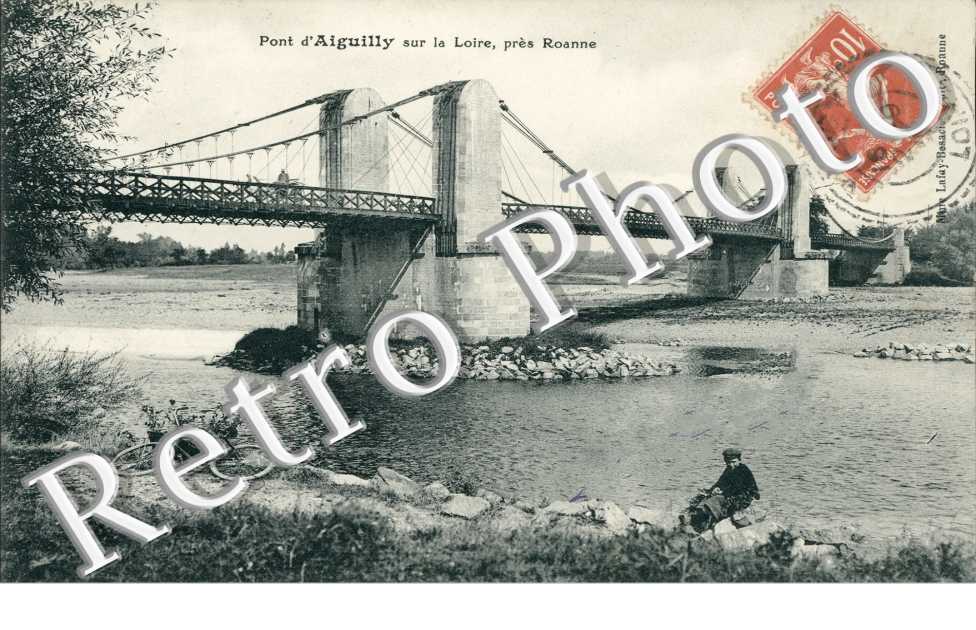 Pont d'Aiguilly sur la Loire