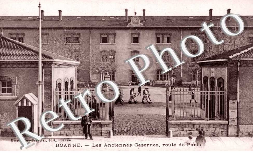 Les Anciennes Casernes, Route de Paris