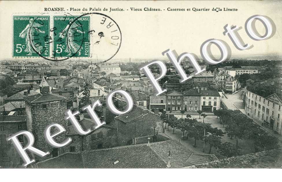 Place du Palais de Justice, Casernes et Quartier de la Livatte