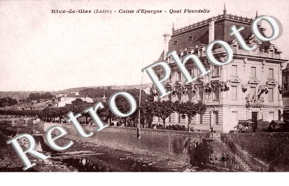 Caisse d'Epargne, quai fleurdelix