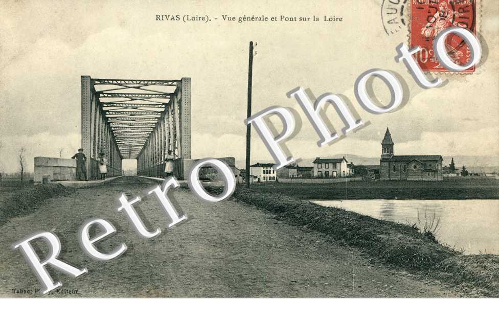 vue generale et pont sur la Loire