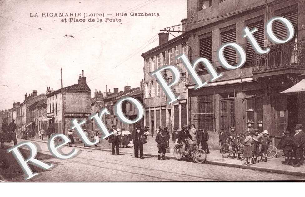 rue gambetta et place de la poste