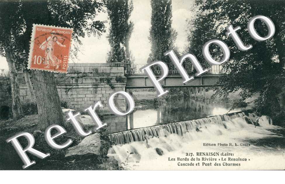 Cascade et Pont des Charmes