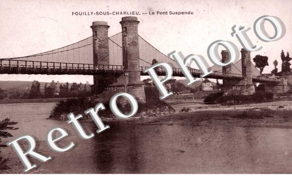 Le pont suspendu