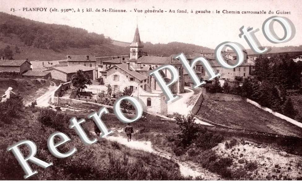 Vue generale, le Chemin du Guizet